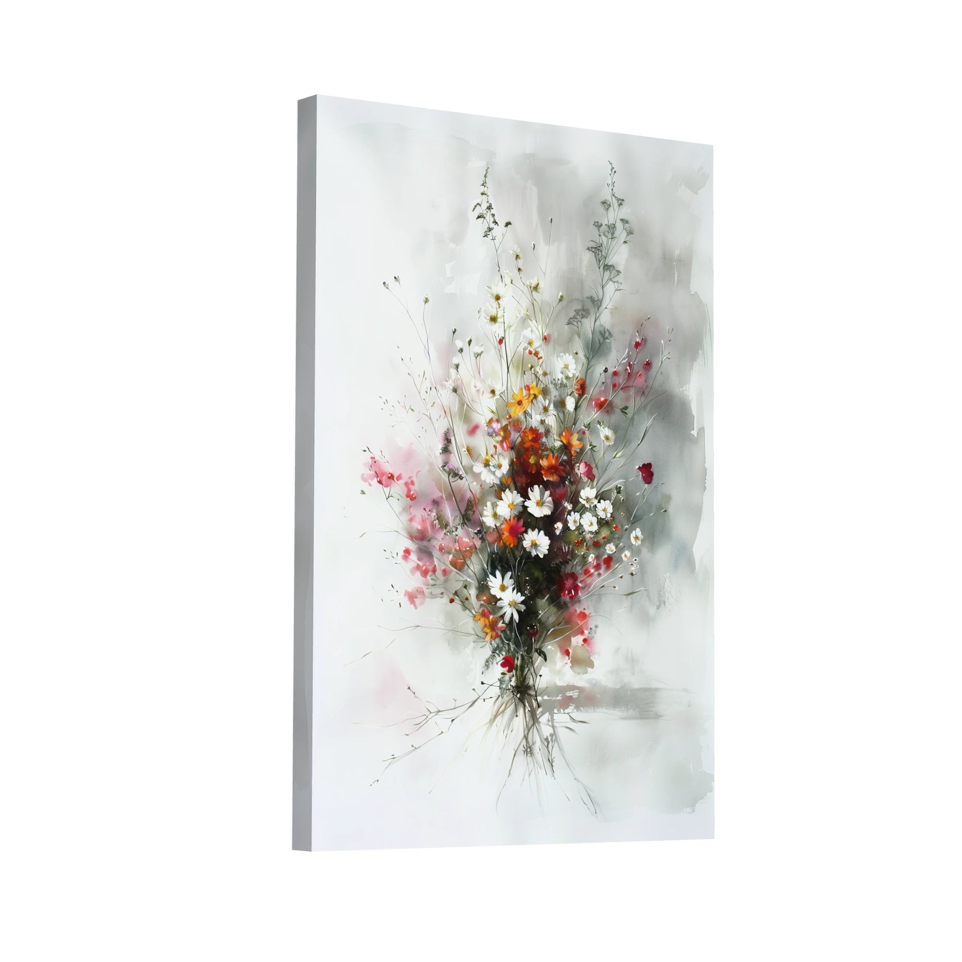 Product Hero 3D WebP Peinture Bouquet de Fleurs - Art Virtuoso