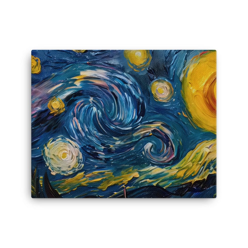 Peinture Couteau Abstrait - Style Van Gogh  Art Virtuoso M