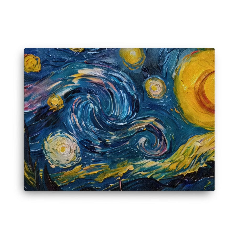 Peinture Couteau Abstrait - Style Van Gogh  Art Virtuoso L