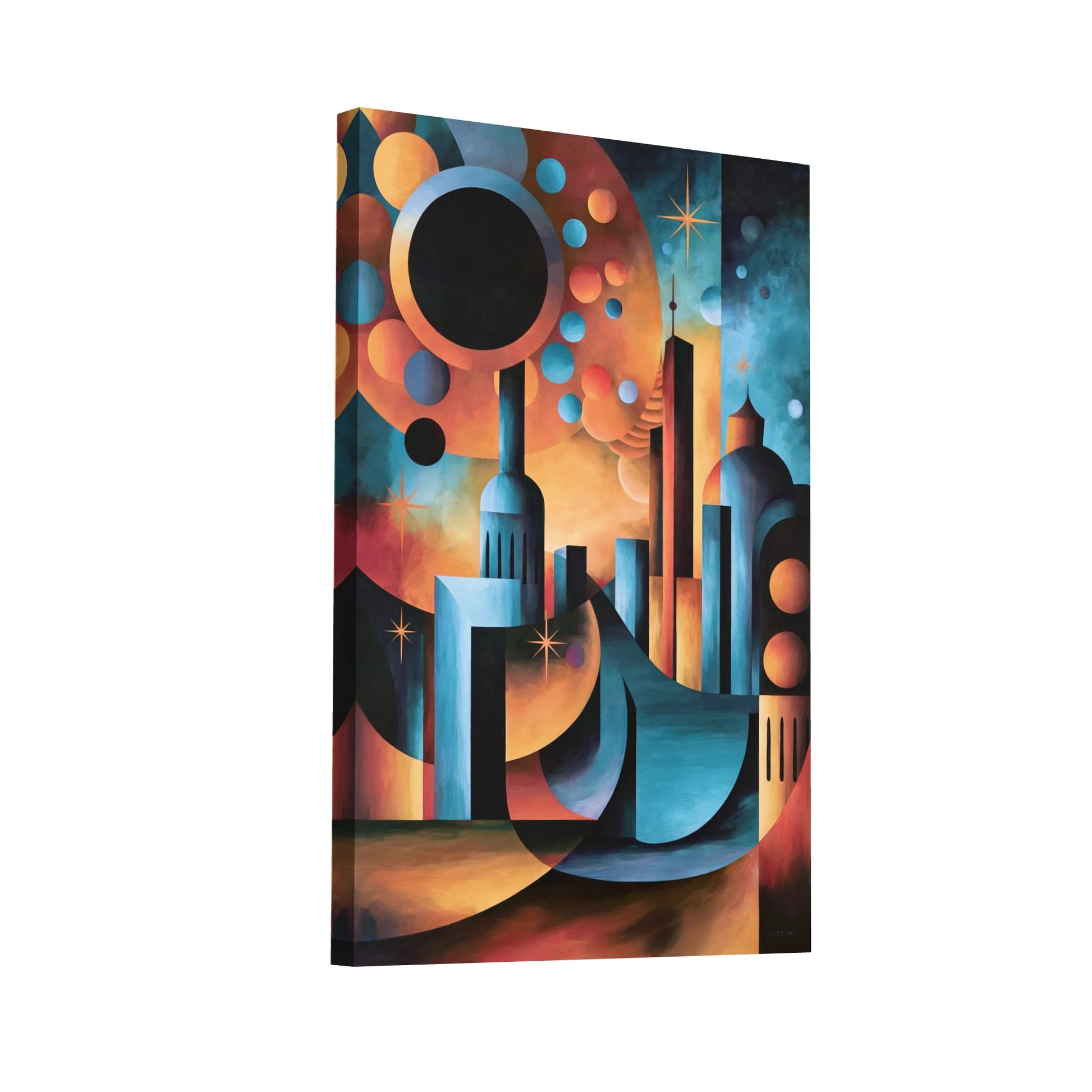 Product Hero 3D WebP Peinture Formes Géometriques - Art Virtuoso