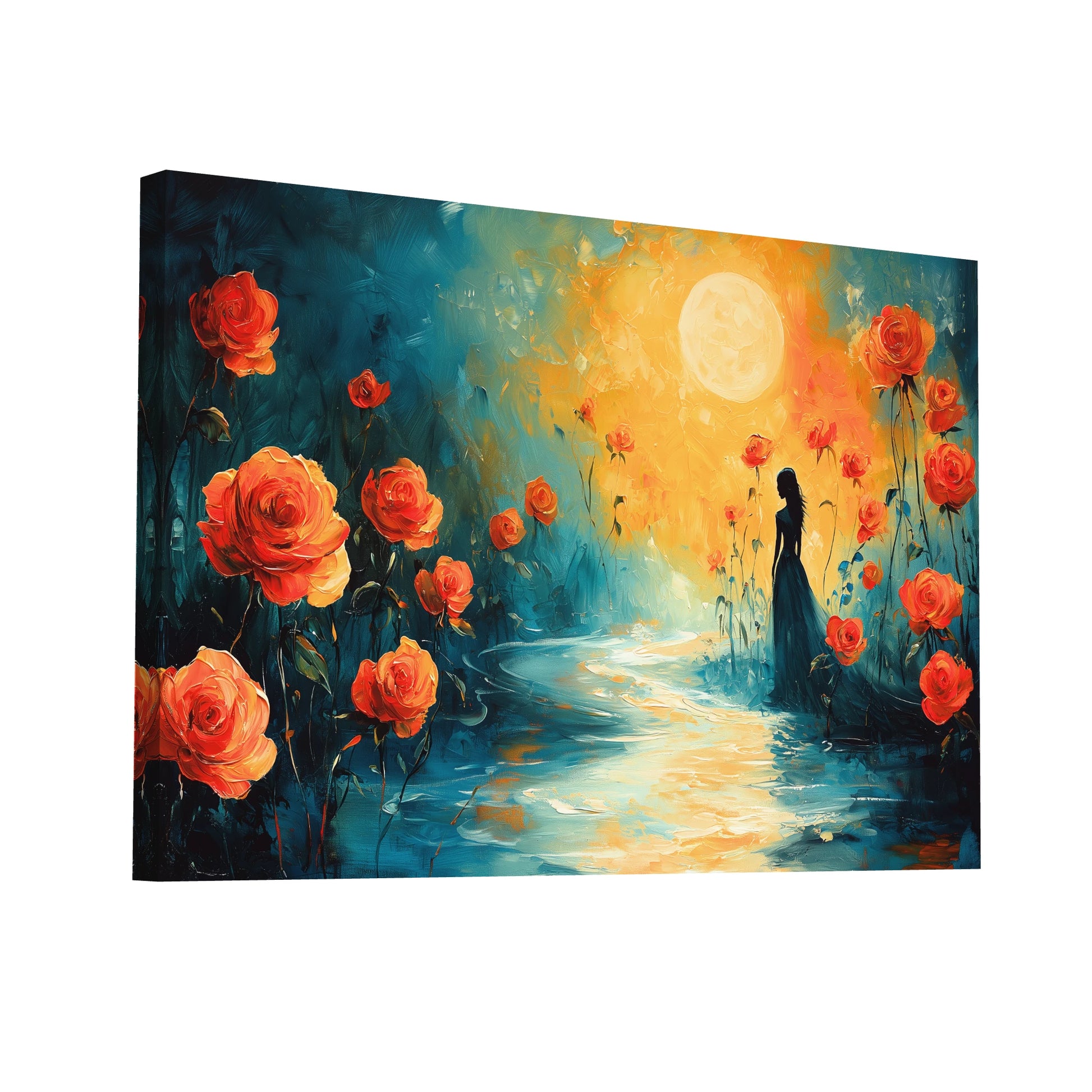 Product Hero 3D WebP Peinture Lyrique Romantique - Jardin Secret - Art Virtuoso