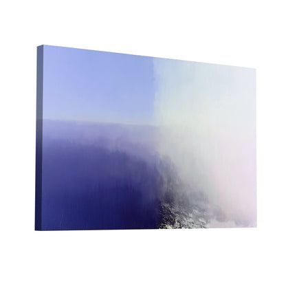 Product Hero 3D WebP Peinture Minimaliste Dégradé Bleu et Gris Brumeux – Murmure d’Horizon - Art Virtuoso