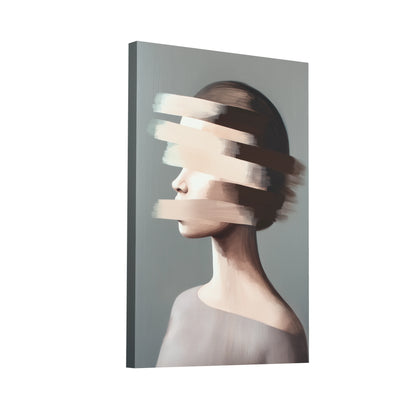 Product Hero 3D WebP Peinture Minimaliste Femme - Art Virtuoso