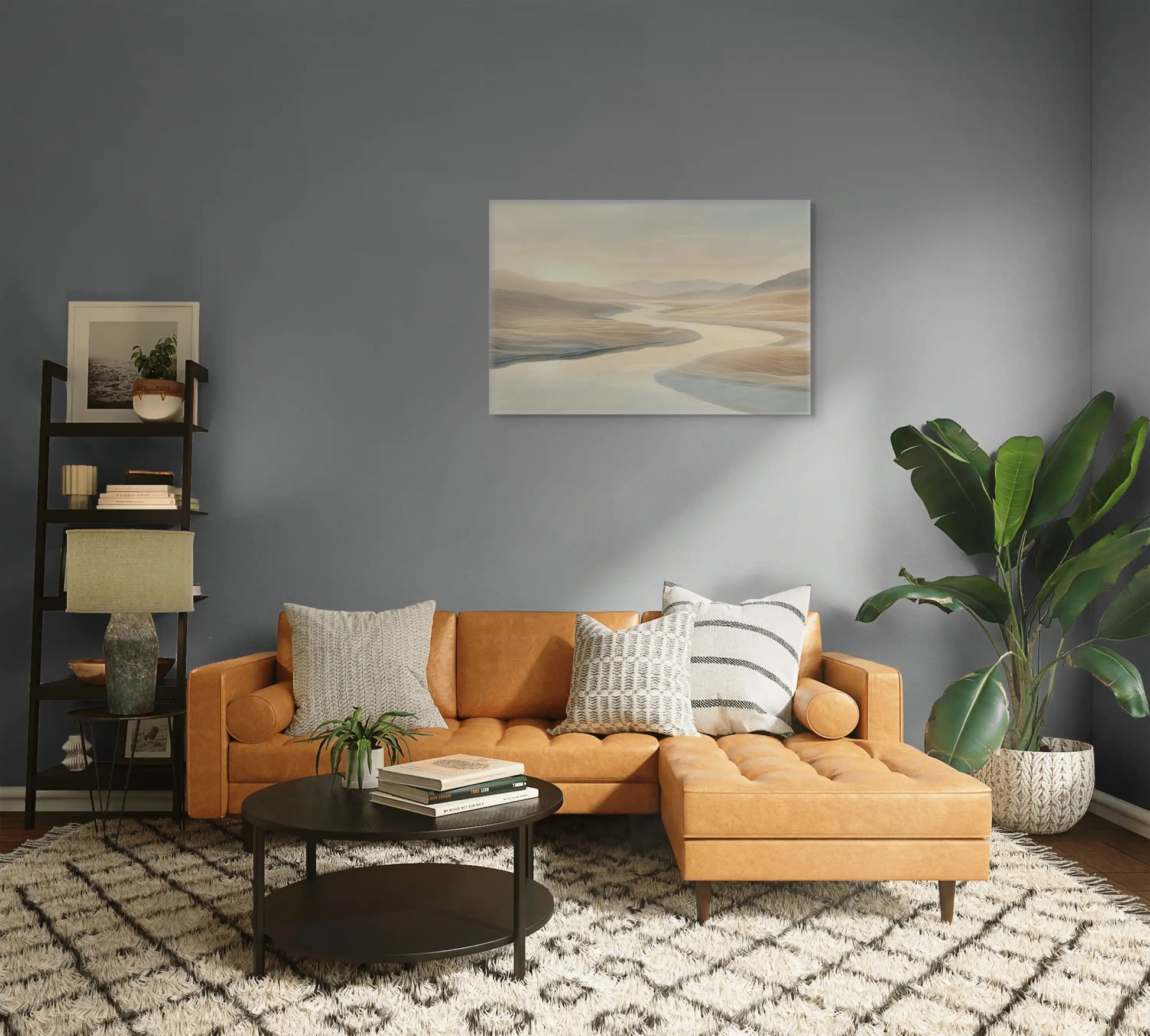 Peinture Minimaliste Paysage Affiches, reproductions et œuvres graphiques Art Virtuoso   