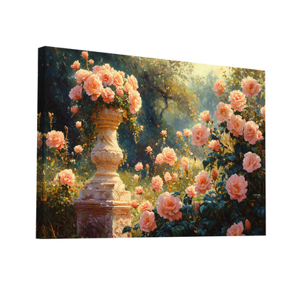 Product Hero 3D WebP Peinture Néo Romantique - Jardin Suranné - Art Virtuoso