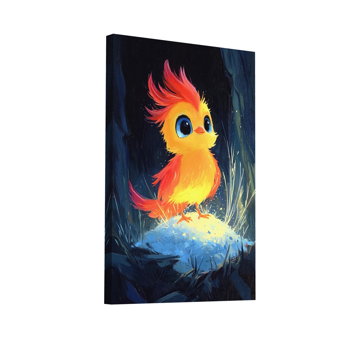 Product Hero 3D WebP Peinture Oiseau Enfant - Art Virtuoso