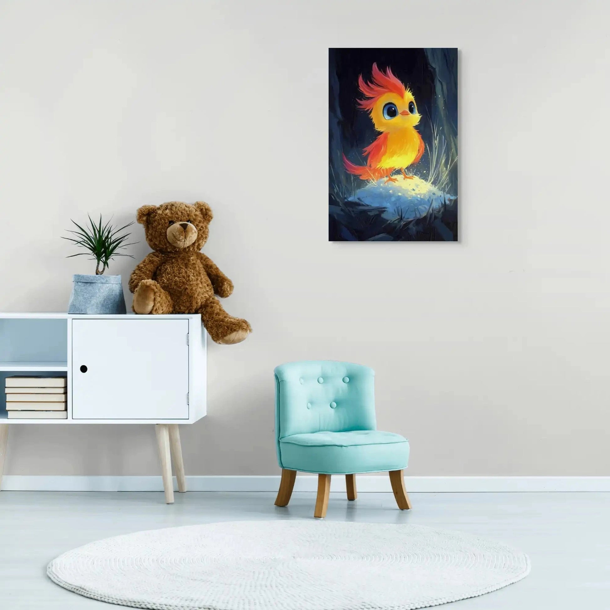 Peinture Oiseau Enfant Affiches, reproductions et œuvres graphiques Art Virtuoso