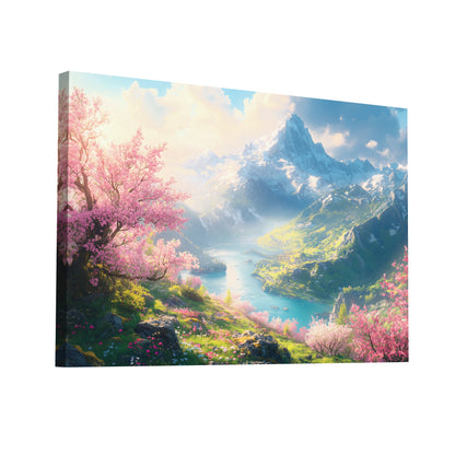 Product Hero 3D WebP Peinture Paysage sur Toile - Art Virtuoso