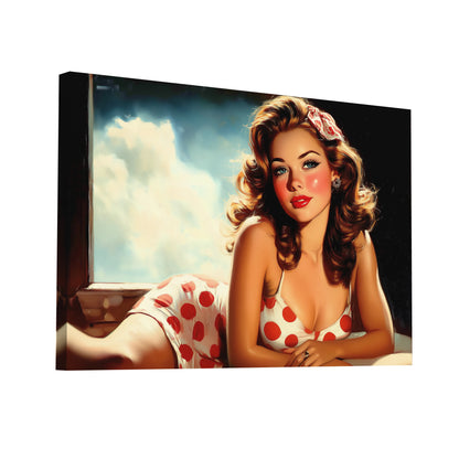 Product Hero 3D WebP Peinture Pin Up : Glamour Rétro - Art Virtuoso