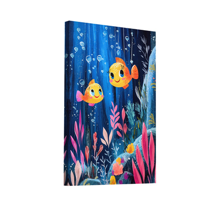 Product Hero 3D WebP Peinture Poisson Enfant - Art Virtuoso