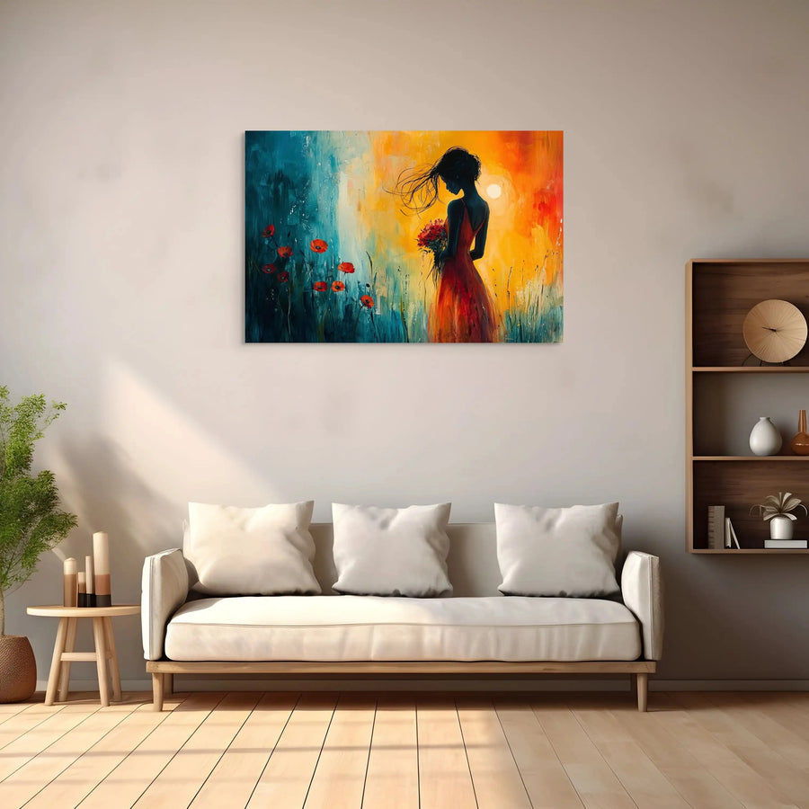 Romantic Wall Art – Lyrical Woman