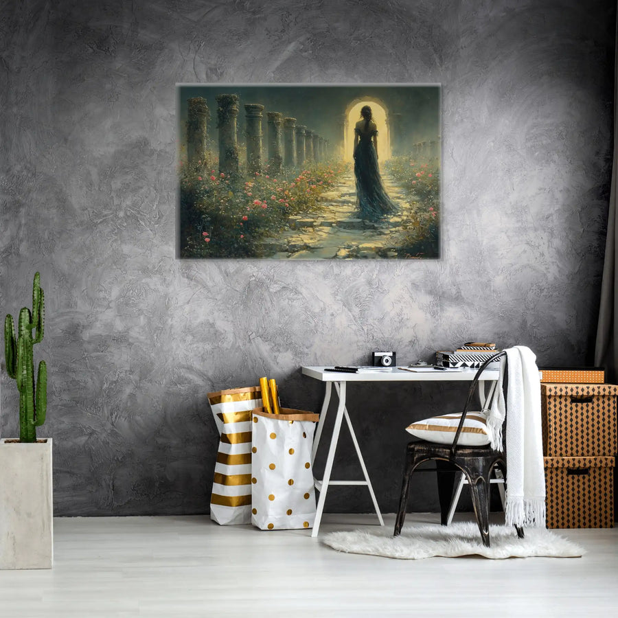 Peinture Romantique - Ruines d'Antan