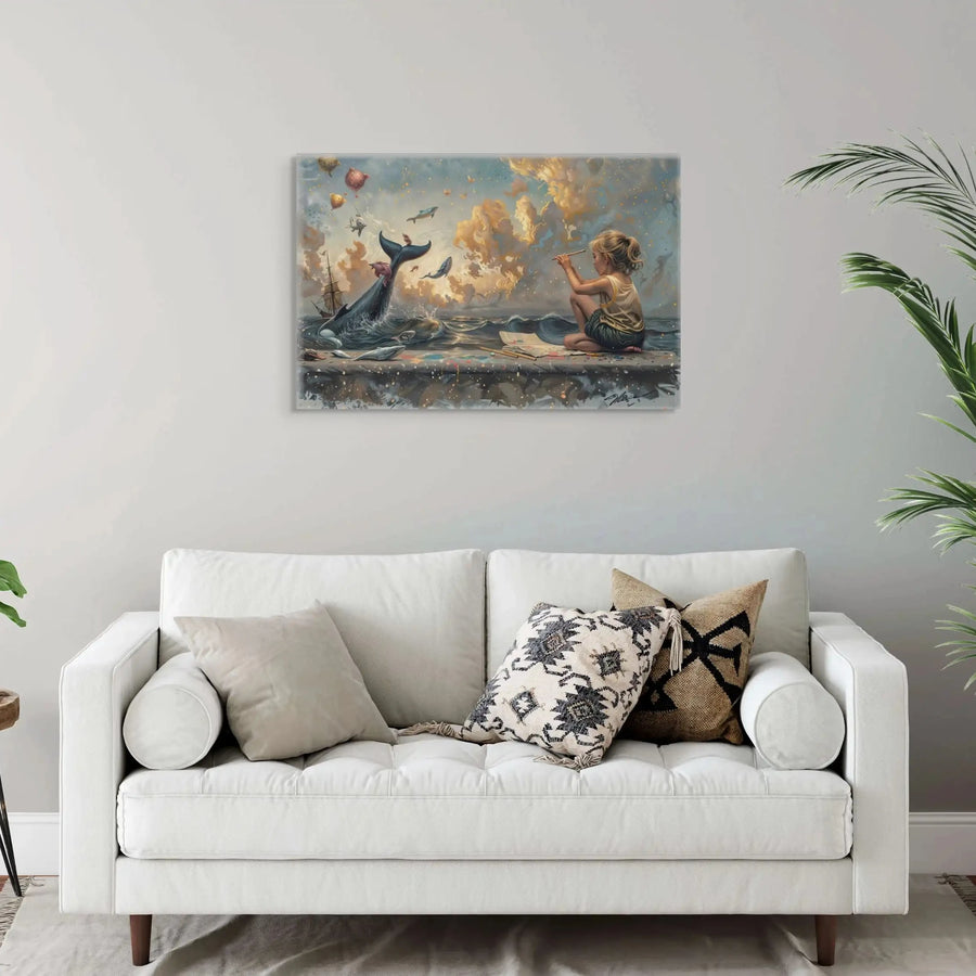 Peinture Street Art - Rêverie Urbaine