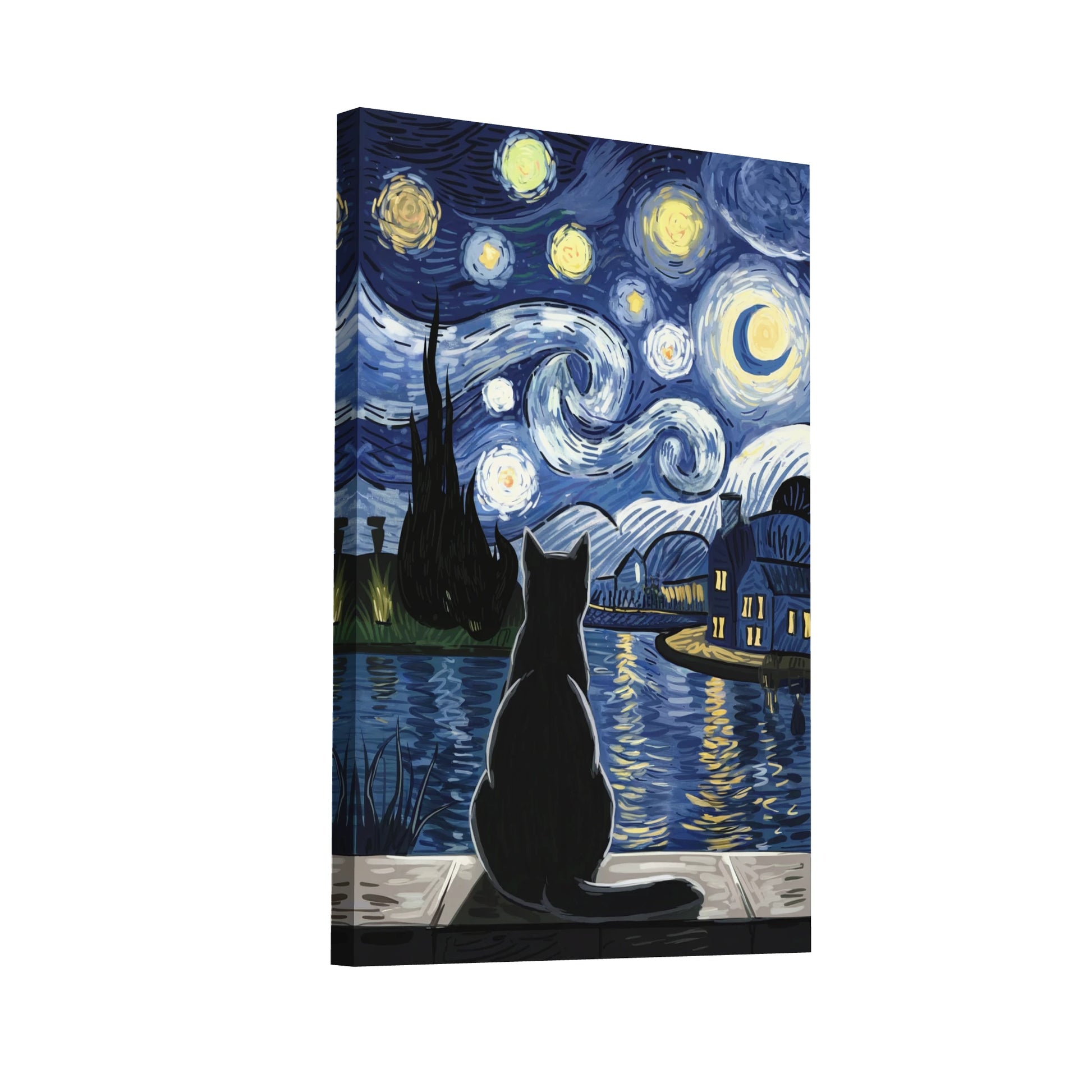 Product Hero 3D WebP Peinture Style Van Gogh - Art Virtuoso
