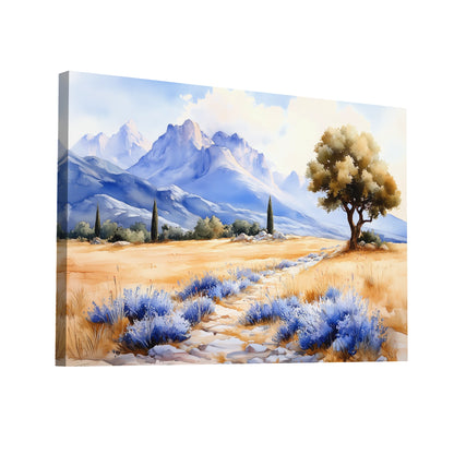 Product Hero 3D WebP Peinture Sur La Nature - Chêne Solitaire - Art Virtuoso