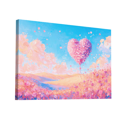 Product Hero 3D WebP Peinture Surréaliste - Amour en Rose - Art Virtuoso