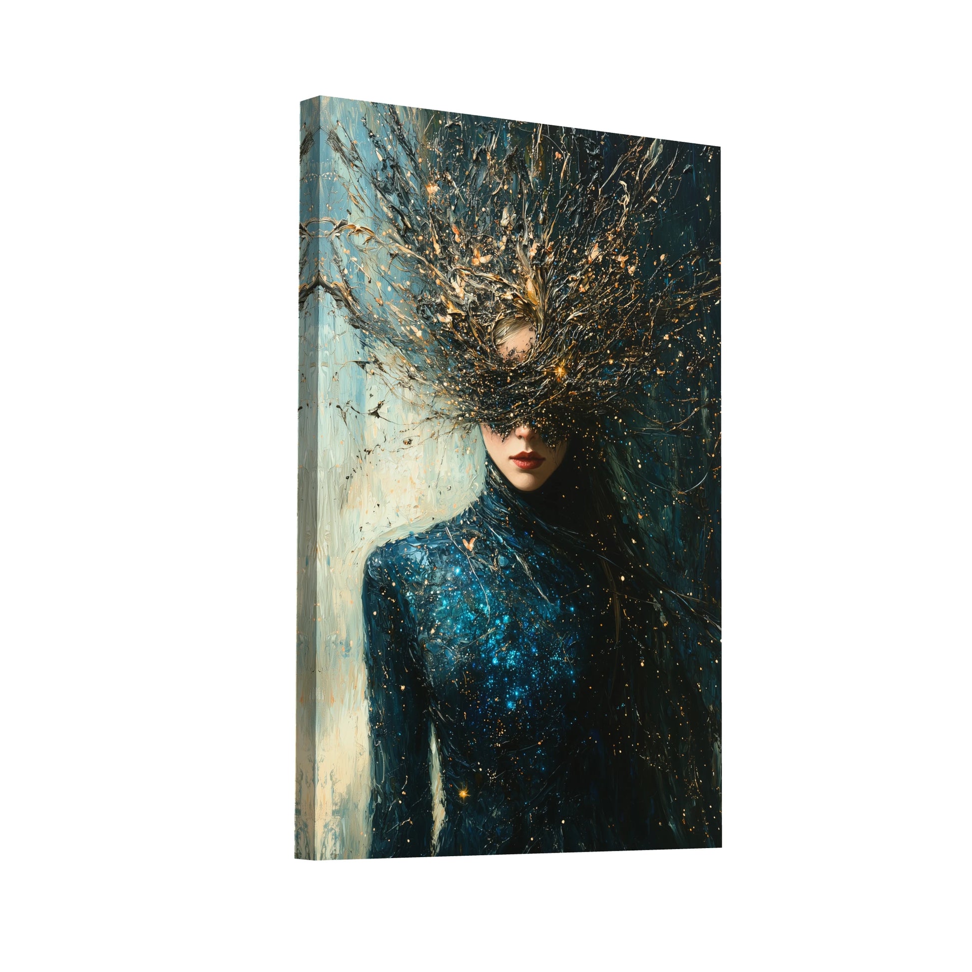 Product Hero 3D WebP Peinture Surréaliste - Femme Onirique - Art Virtuoso