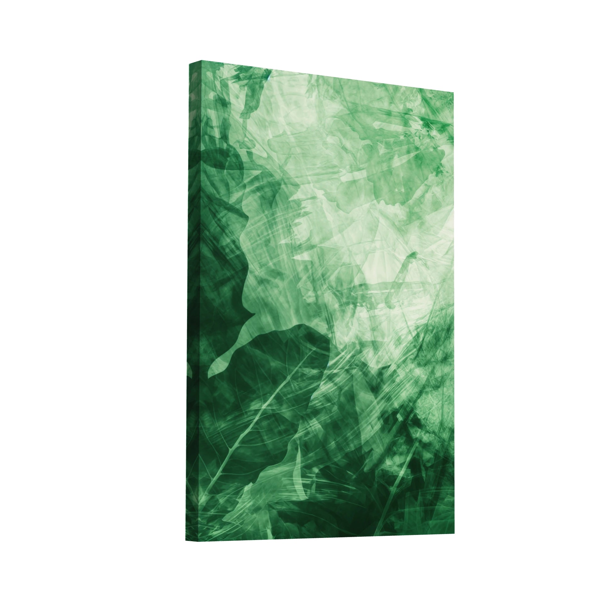 Product Hero 3D WebP Peinture Tableau Vert - Soak Stain - Art Virtuoso