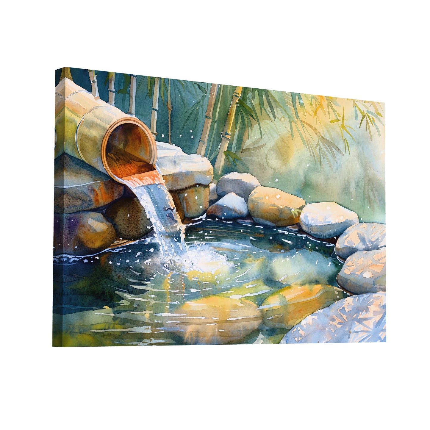 Product Hero 3D WebP Peinture Tableau Zen - Art Virtuoso