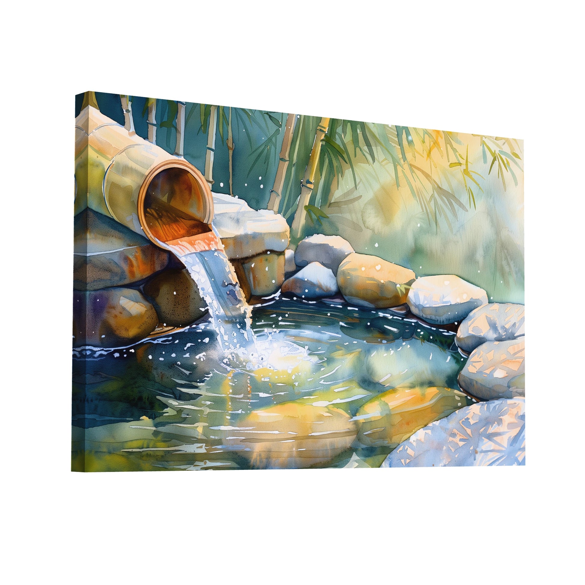 Product Hero 3D WebP Peinture Tableau Zen - Art Virtuoso