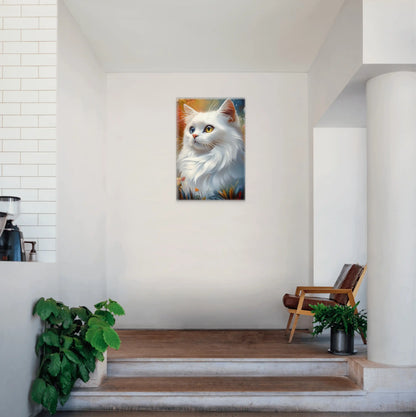 Peinture Chat Persan - Majesté Féline Affiches, reproductions et œuvres graphiques Art Virtuoso