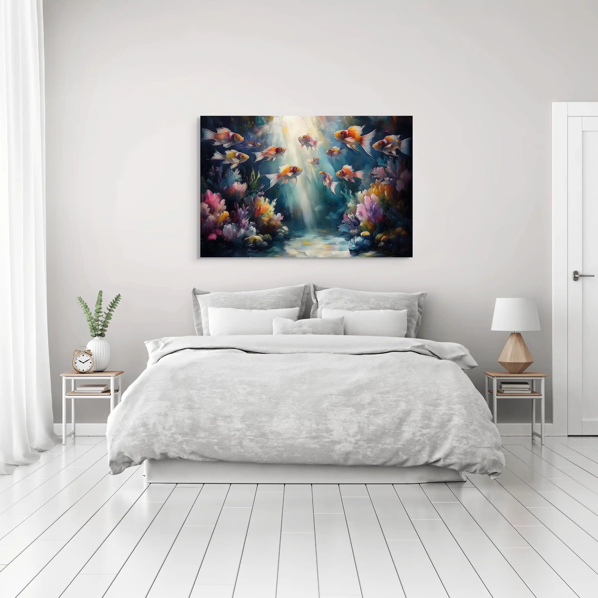 Peinture Poissons Exotiques - Voyage Aquatique Affiches, reproductions et œuvres graphiques Art Virtuoso