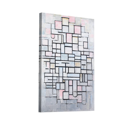 Product Hero 3D WebP Piet Mondrian - Composition 4 - Murmures Géométriques - Art Virtuoso