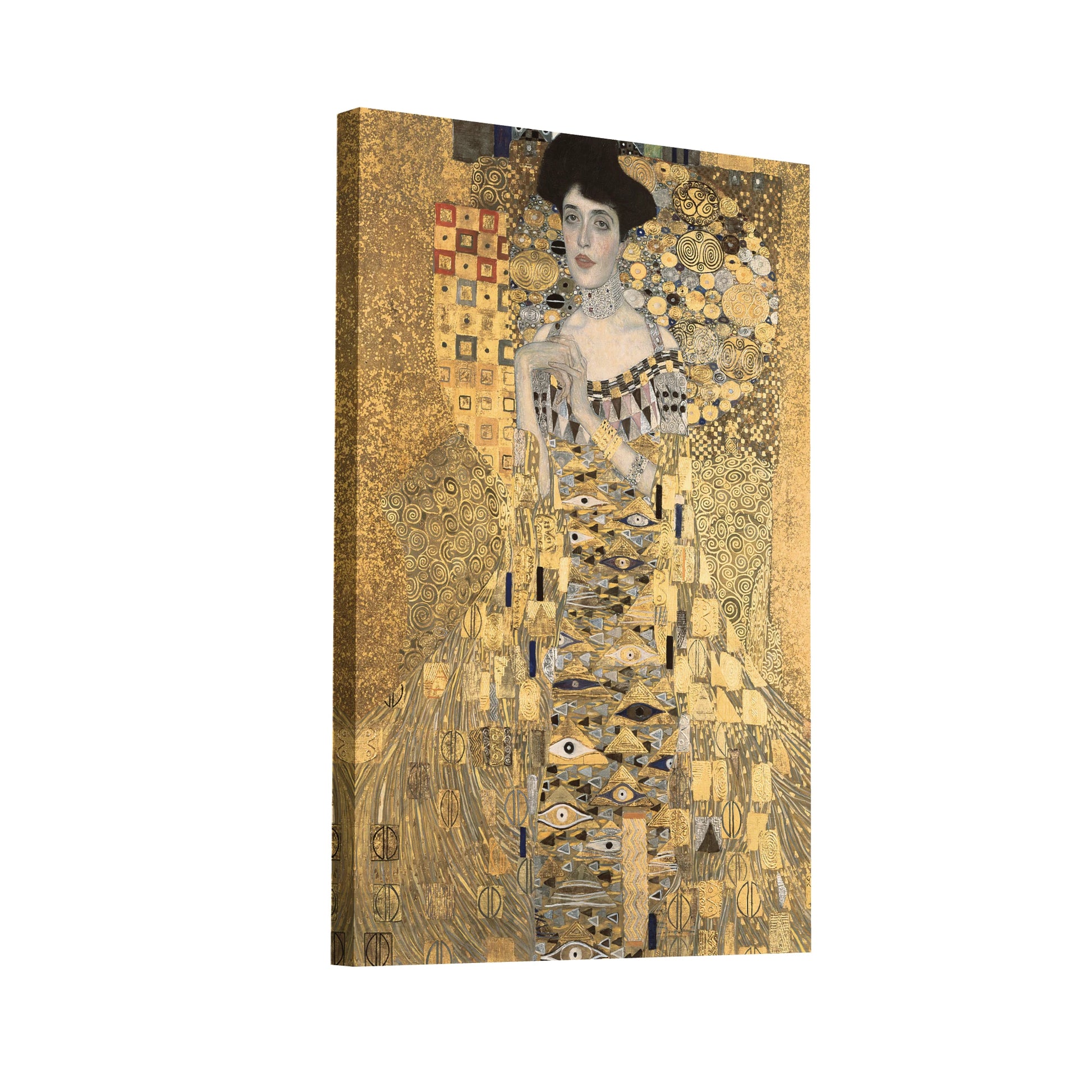 Product Hero 3D WebP Tableau - Le portrait d'Adèle Bloch-Bauer I, la dame en or - Gustav Klimt - Art Virtuoso