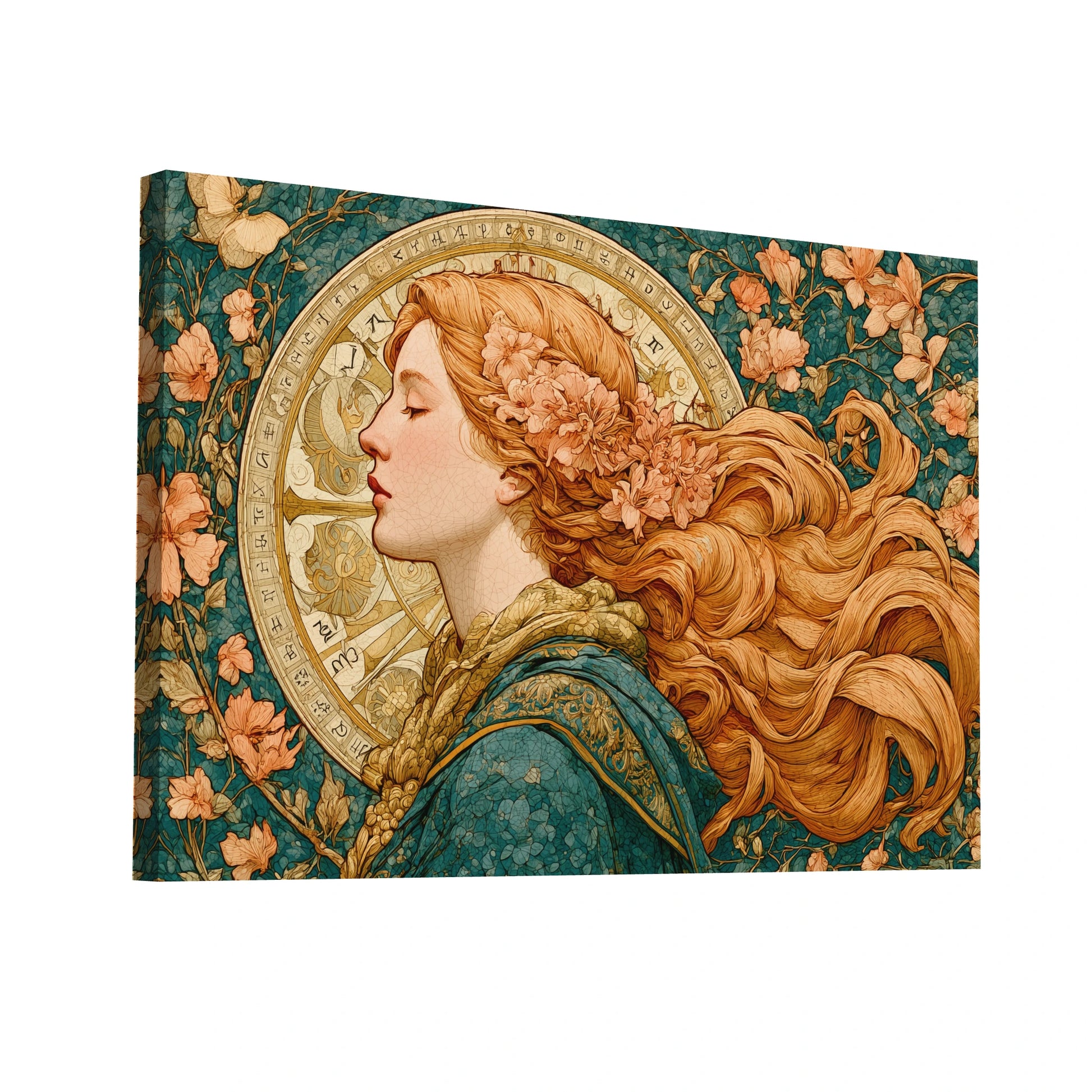 Product Hero 3D WebP Portrait Femme - Art Nouveau - Art Virtuoso