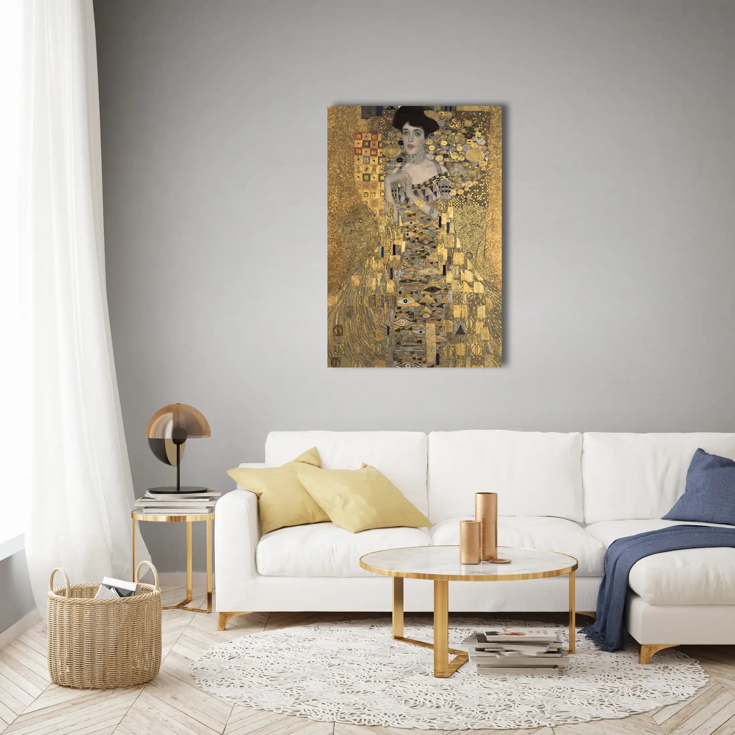 Tableau - Le portrait d'Adèle Bloch-Bauer I, la dame en or - Gustav Klimt
