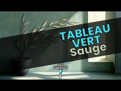 Tableau Déco Vert Sauge - Lumière d'Été