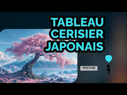 Toile Cerisier Japonais - Éveil du Printemps