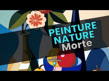 Peinture Nature Morte Cubiste
