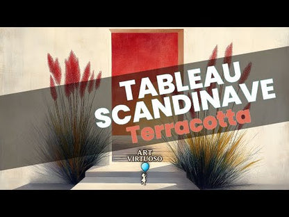 Tableau Scandinave Terracotta