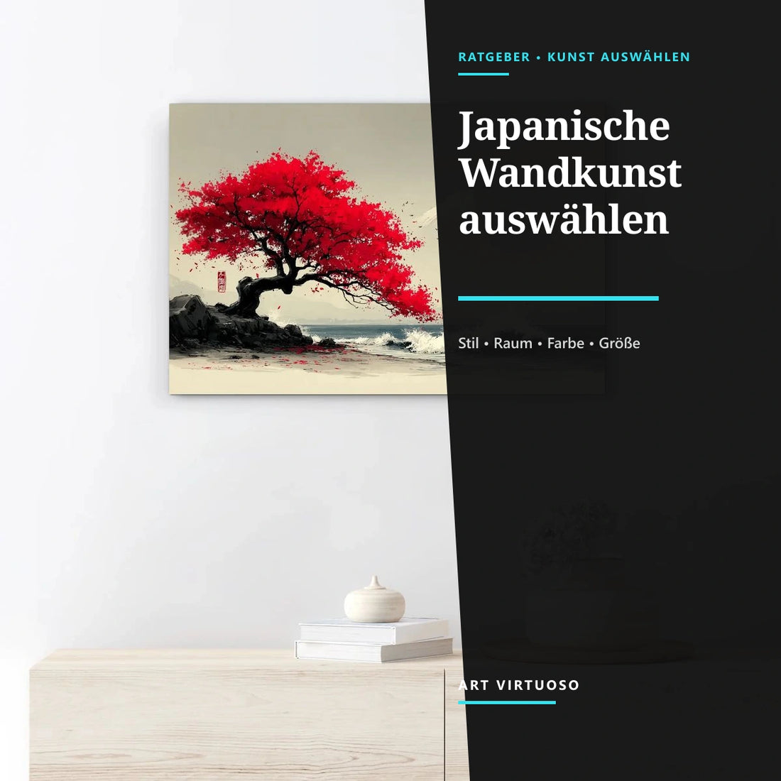 Welches japanische Wandbild passt zu Ihrem Interieur?