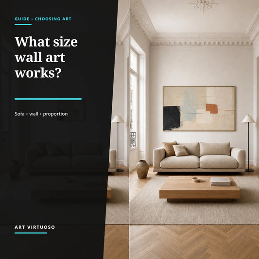 What Size Wall Art Should You Choose? A Proportion Guide