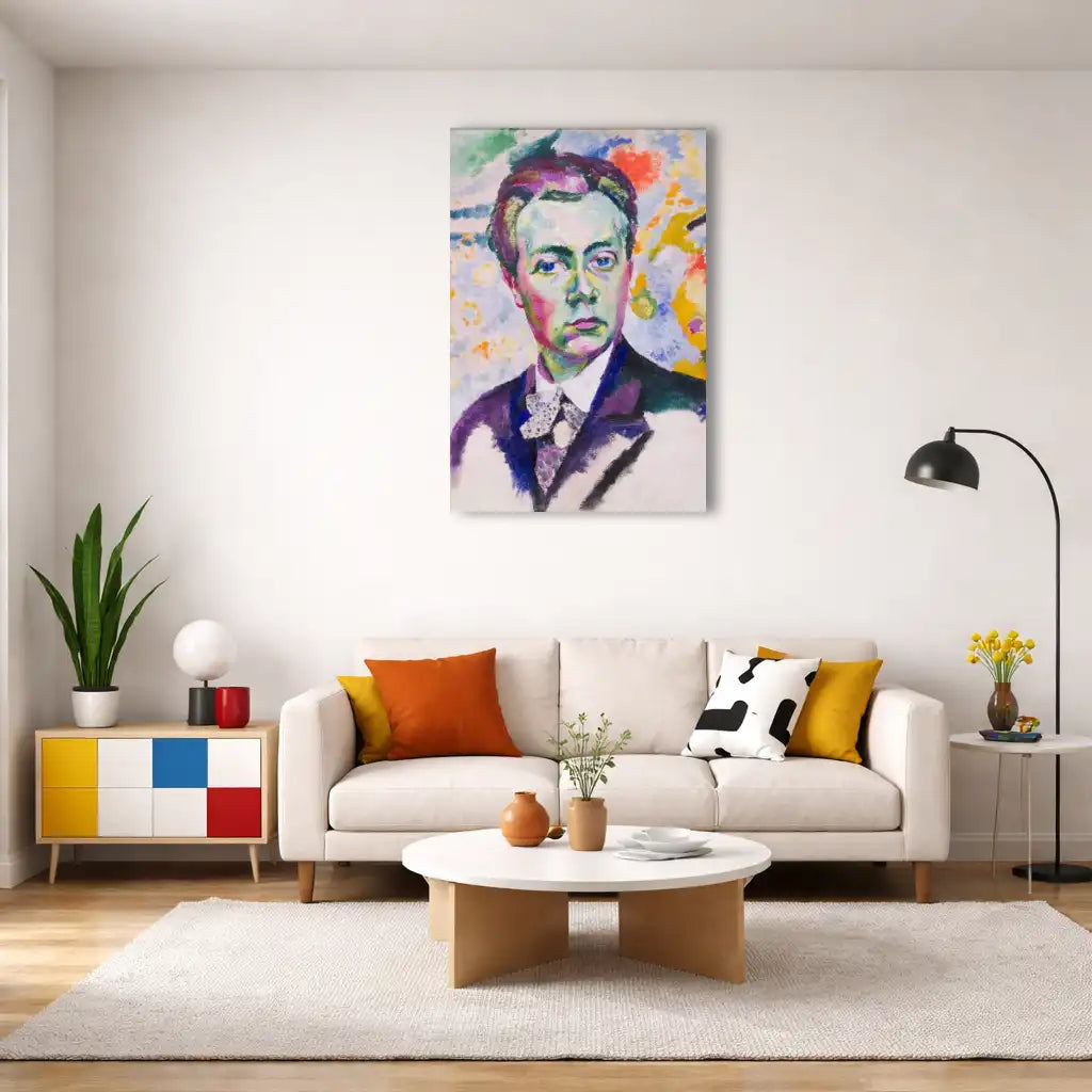 Robert Delaunay – Selbstporträt – Kunstdruck