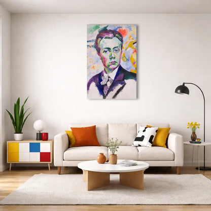 Robert Delaunay – Selbstporträt – Kunstdruck