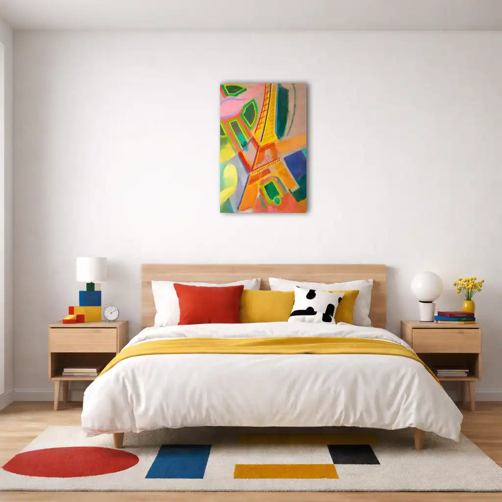 Eiffel Tower 1924 – Robert Delaunay Wall Art