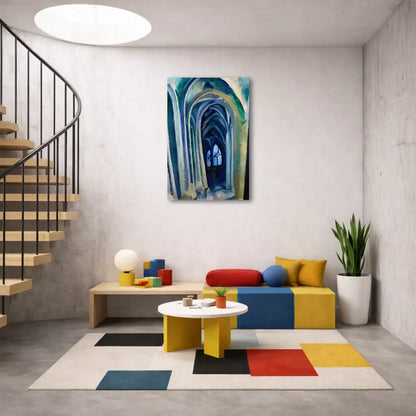 Robert Delaunay – Saint-Séverin – Kunstdruck