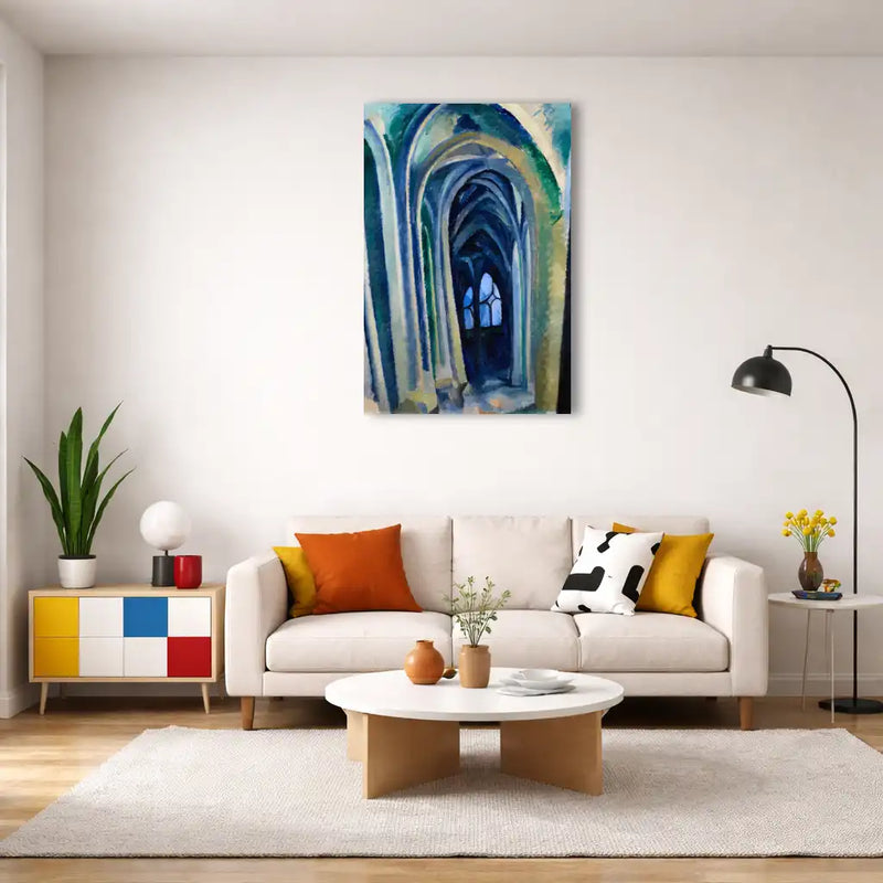 Tableau Saint Séverin - Robert Delaunay