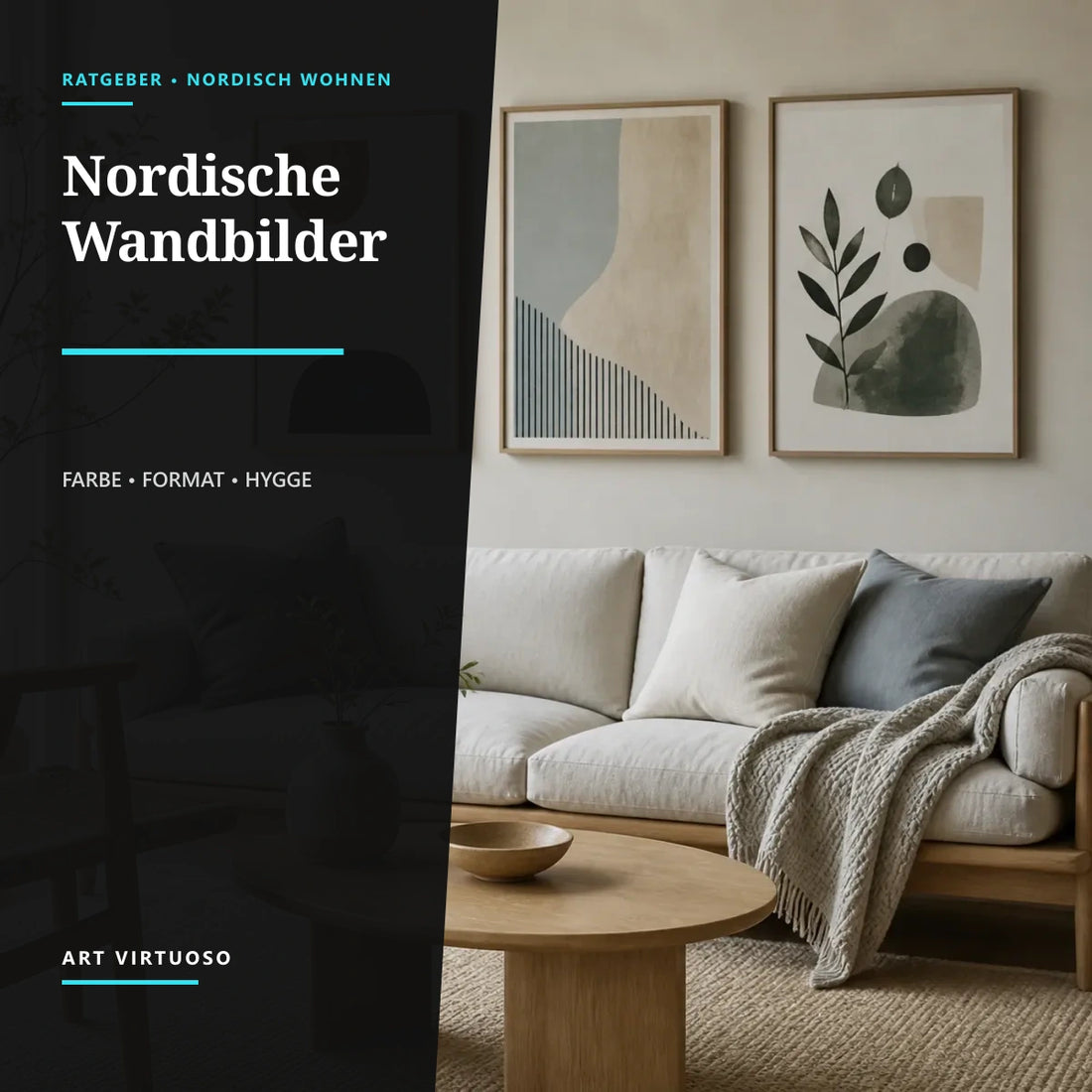 Skandinavische Wandbilder: So gelingt nordischer Wohnstil