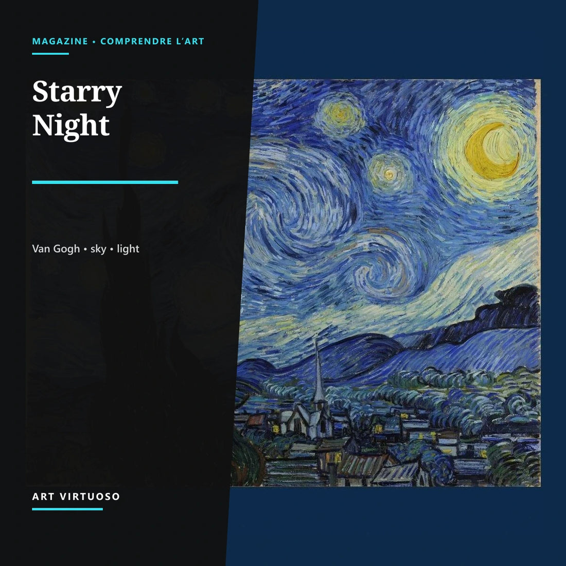 Van Gogh’s Starry Night: The Sky in Motion