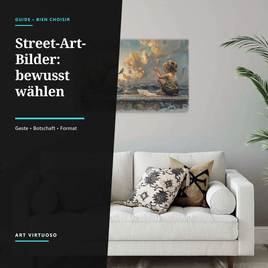 Street-Art-Bilder: So wählen Sie bewusst und ohne Überladung