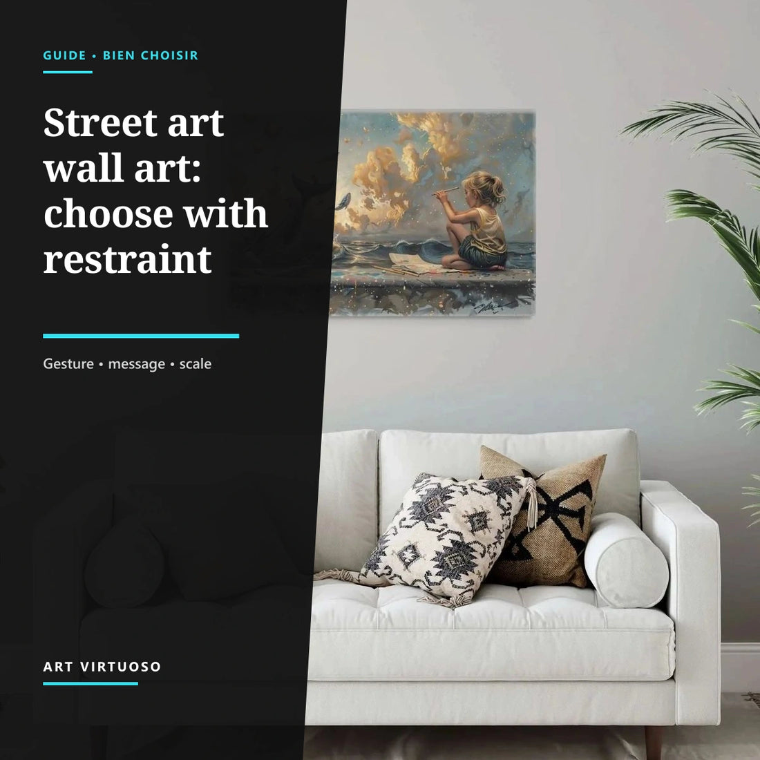 Street Art Wall Art: How to Choose Without Overloading the Room