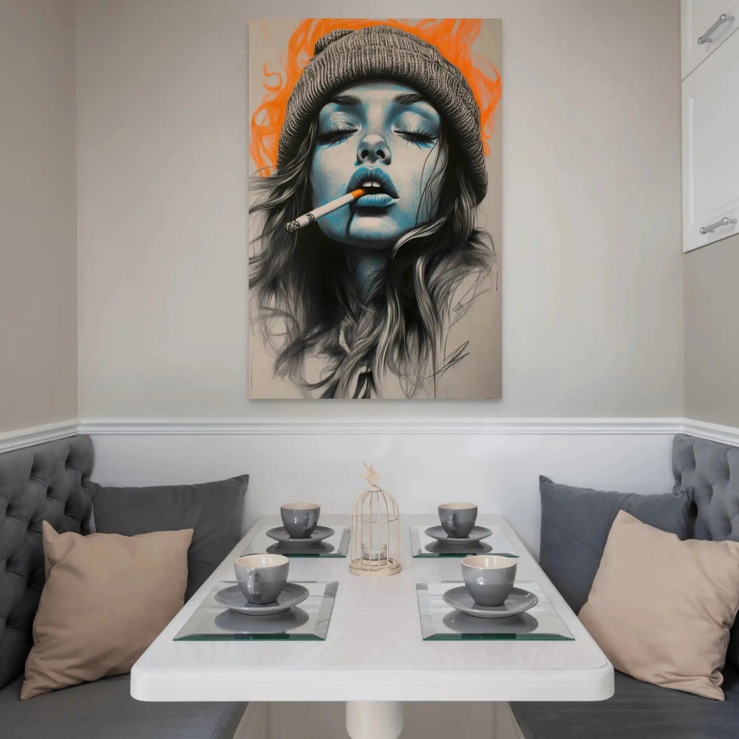 Toile Style Street Art Hobo Woman Art Virtuoso toile-style-street-art-hobo-woman-art-virtuoso