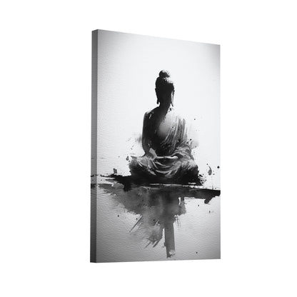 Product Hero 3D WebP Sumi-e Bouddha – Silence intérieur et éveil spirituel - Art Virtuoso