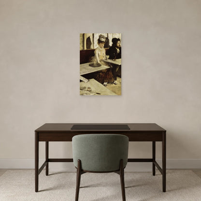 Tableau L’Absinthe – Edgar Degas dans un bureau - Art Virtuoso