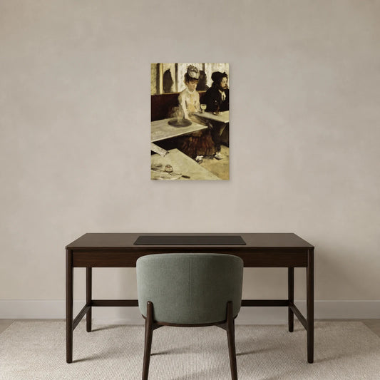 Tableau L’Absinthe – Edgar Degas dans un bureau - Art Virtuoso