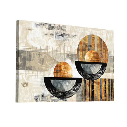 Product Hero 3D WebP Tableau Abstrait Africain - Art Virtuoso